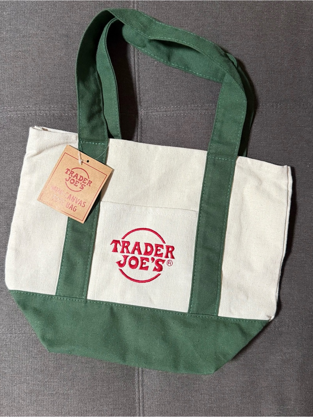 Trader Joe’s Green Mini Tote NWT